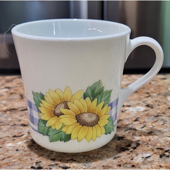 Corelle Sunflower Sunsations (sunflower) Cups (set of 4) - Picture 6 of 13
